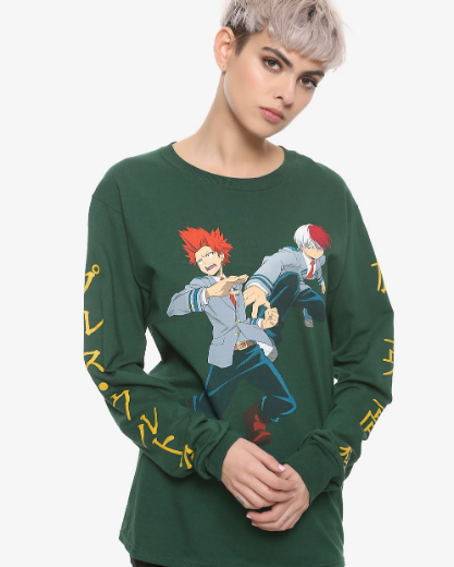 my hero academia long sleeve